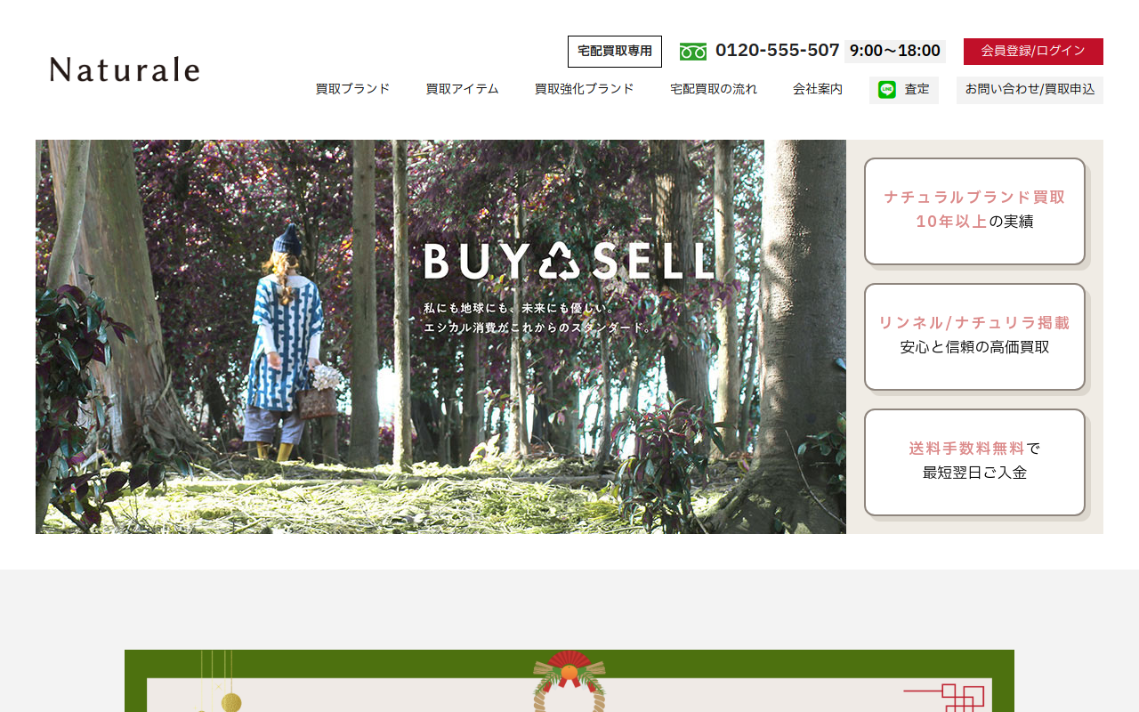 ナチュラーレ PC表示